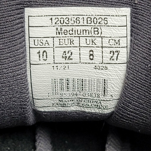 Brooks Ghost 14 Womens Size 10B Running Shoes Black Peach Athletic Sneakers - Picture 6 of 9